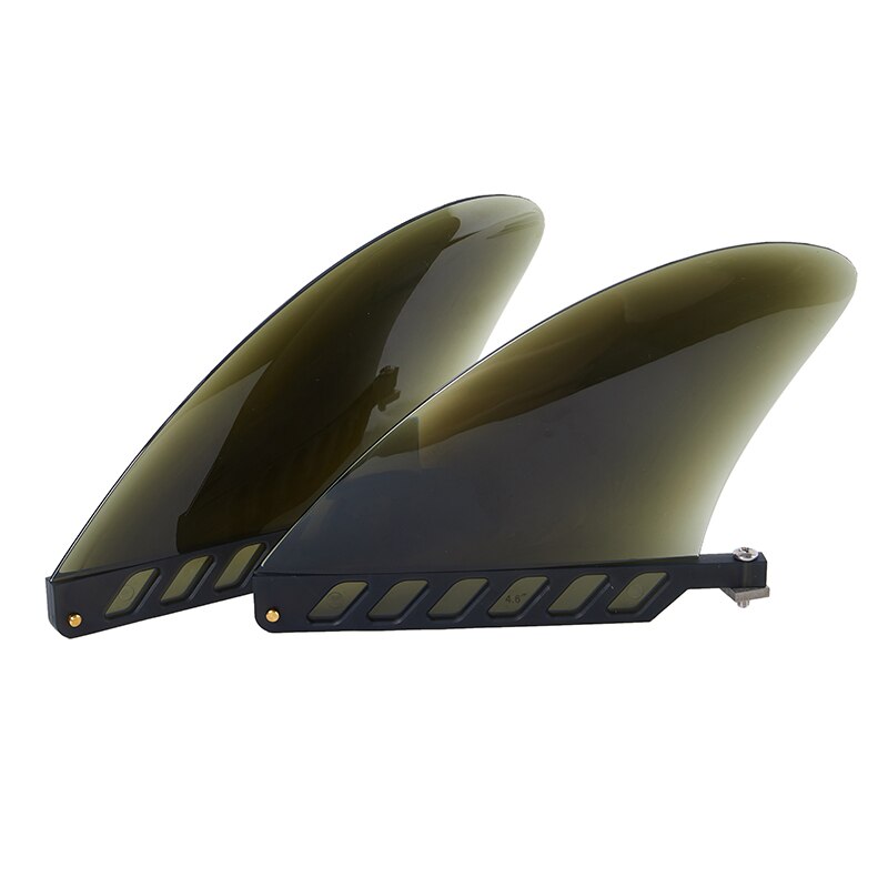 소프트 플렉스 서프 센터 핀 에어 서프 롱 보드 서핑보드용 화이트 워터 핀, 팽창식 패들 보드 서핑 액세서리, 4.6 인치